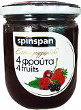 Spinspan Extra Μαρμελάδα 4 Φρούτα 380g