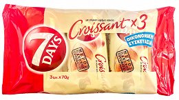 7Days Croissant Chocolate 3x70g