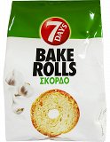 7Days Bake Rolls Garlic 150g