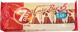 7Days Cake Bar Κακάο 5X32g
