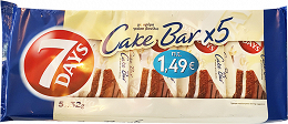 7Days Cake Bar Βανιλια 5X32g