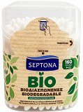 Septona Bio Μπατονέτες Βιοδιασπώμενες 160Τεμ