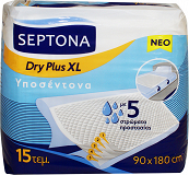 Septona Disposable Underpads 90Χ180cm 15Pcs