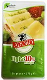 Adoro Light 10% Cheese Slices 175g