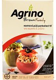 Agrino Brown Family Καστανό Ρύζι Parboiled Για Γεμιστά & Ριζότο 500g