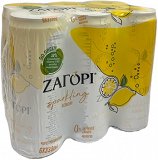 Zagori Sparkling Water Lemon 6x330ml