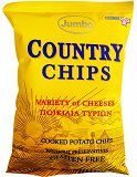 Jumbo Country Chips Variety Of Cheese Gluten Free 150g