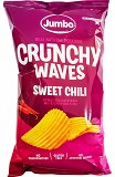 Jumbo Crunchy Waves Sweet Chili Χωρίς Γλουτένη 90g