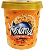 Nirvana Παγωτό Πραλίνα & Κρέμα 800ml