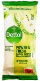 Dettol Surface Cleaning Wipes Green Apple 30Pcs