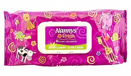 Nannys Μωρομάντηλα Αλόη Χαμομήλι 40Τεμ