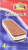 Regis Sandwich Ice Cream 4Χ135ml