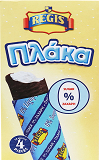 Regis Ice Cream Milk Bar With Chocolate Coating 0% Sugar 4Χ110ml
