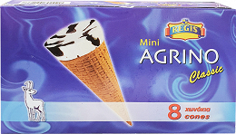 Regis Παγωτό Agrino Mini Χωνάκια 8Χ35ml