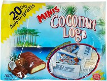 Φρου Φρου Coconut Logs Minis 190g +20%