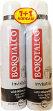 Borotalco Invisible Deodorant Spray 150ml 1+1 Free
