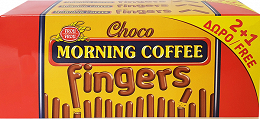 Φρου Φρου Morning Coffee Fingers 108g 2+1 Δώρο