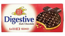 Frou Frou Digestive Dark Chocolate 6x32g