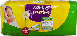 Nannys Sensitive 6 Junior Plus 40Τεμ