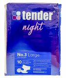 Tender Night Πάνες Για Ενήλικες No 3 Large 10Τεμ