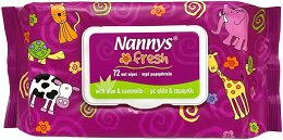 Nannys Μωρομάντηλα Αλόη Χαμομήλι 72Τεμ