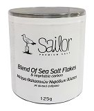 Sailor Premium Blend Of Sea Salt Flakes With Vegetable Carbon 125g