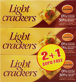 Bakandys Light Crackers 200g 2+1 Free