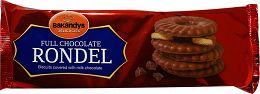 Bakandys Rondel Biscuits Covered With Milk Chocolate 200g