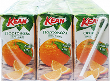 Kean Orange Juice 9X250ml