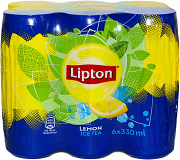 Lipton Ice Tea Λεμόνι 6X330ml
