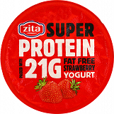Zita Super Protein Fat Free Strawberry Yogurt 200g