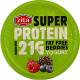 Zita Super Protein Fat Free Berries Yogurt 200g