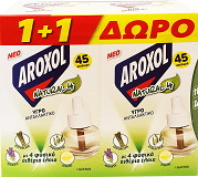 Aroxol Natural 4 Υγρό Εντομ/τικό Ανταλ/Κό 22.5ml 1+1 Δώρο