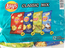 Lays Mix Pack 4 Flavours 12X45g