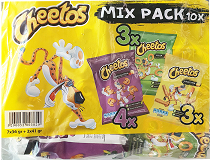 Corina Cheetos Mix Pack Dracoulinia Pizza Pacotinia 10X36g