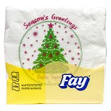 Fay Napkins Christmas Tree 1Ply 100Pcs