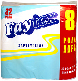 Faytex Χαρτί Τουαλέτας 24Τεμ 24+8 Δωρεάν