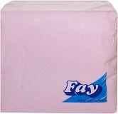 Fay Napkins Pink 2Ply 33X33cm 75Pcs