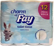Fay Charm Άσπρο Χαρτί Τουαλέτας 12Τεμ