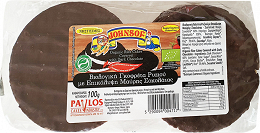 Johnsof Βιολογικές Ρυζογκοφρέτες Με Επικάλυψη Μαύρης Σοκολάτας 100g