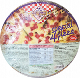 Avgoustinos Special Pizza 4Pcs 580g