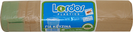 Lordos Σακούλες Μπέζ Για Κουζίνα Με Κορδόνι Με Άρωμα 54X72 20Τεμ