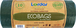 Lordos Ecobags Garden & Outdoor Dustbin Bags 85X110 10Pcs