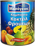Mesogeios Fruit Cocktail In Light Syrup 820g