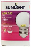 Sunlight Led G45 1W E27 Daylight Screw Light Bulb 1Pc