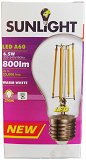 Sunlight Led A60 6.5W E27 Warm White Screw Light Bulb 1Pc