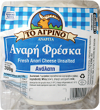 To Agrino Fresh Anari Cheese Unsalted 300g