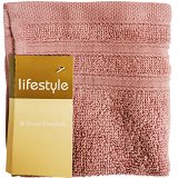 Lifestyle Πετσέτα Μουντό Ροζ 30x30cm 1Τεμ