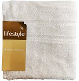 Lifestyle Πετσέτα Άσπρο 30x30cm 1Τεμ