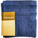Lifestyle Towel Blue 30x30cm 1Pc